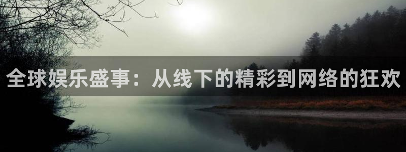 壹号平台娱乐：全球娱乐盛事：从线下的精彩到网络的狂欢
