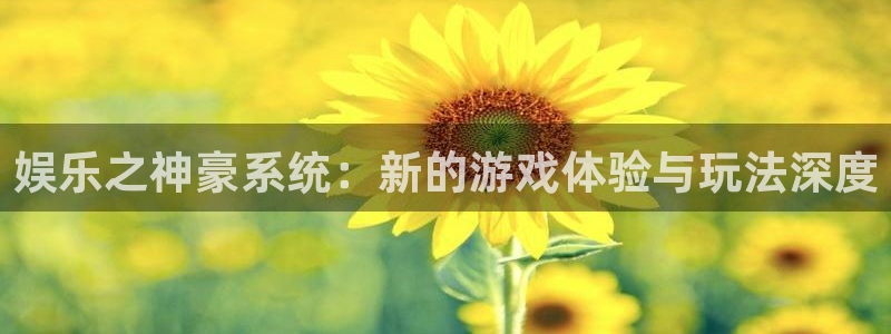 先锋娱乐平台app下载安装：娱乐之神豪系统：新的游戏体验与玩法深度